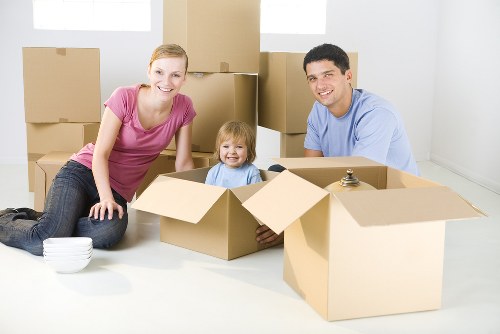 Professional commercial movers at work in Manor Park, Chiswick