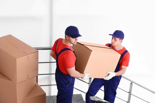 Scheduling a furniture pick-up online