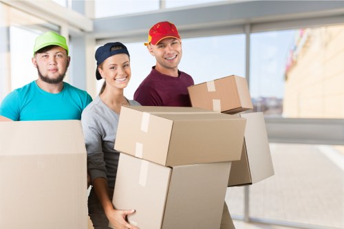 Booking the Man and Van service online in Chiswick